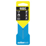 Sutton Drill D185 1.0mm Jobber Inox TiAIN Tip HSS Carded