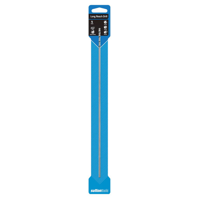 Sutton Drill Bit D187 4mm x 300mm Extra Long HSS