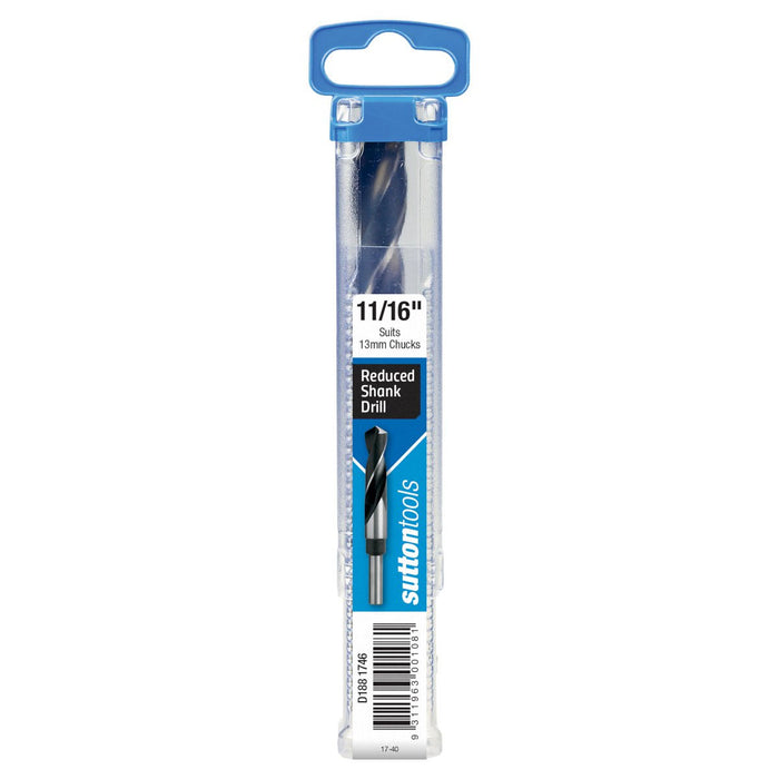 Sutton Drill D188 HSS Reduced Shank Drill - Imperial