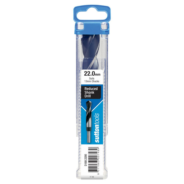 Sutton Drill D188 HSS Reduced Shank Drill - Metric