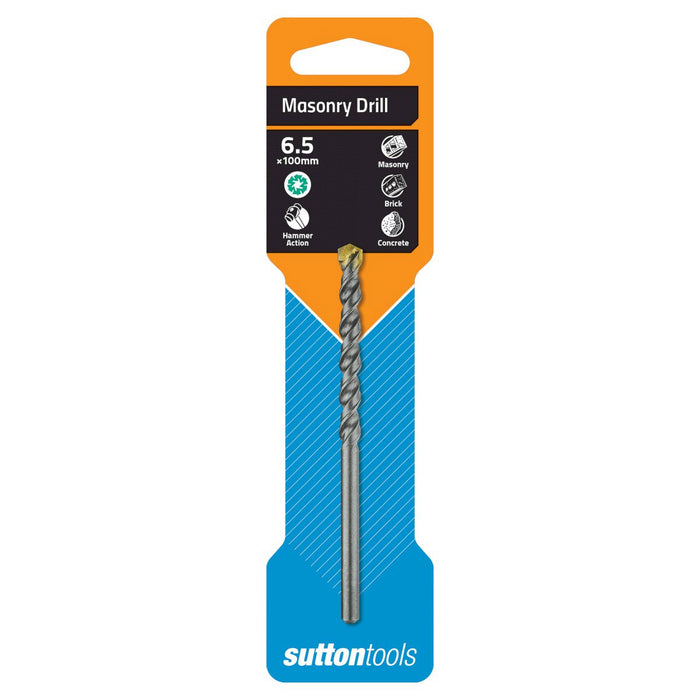 Sutton Masonry Drill D600 6.5mm X 100mm Standard Fixing - Carded