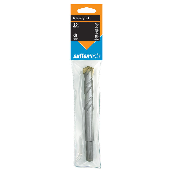 Sutton Drill D601 20.0mm X 160mm Masonry Single Brick Carded
