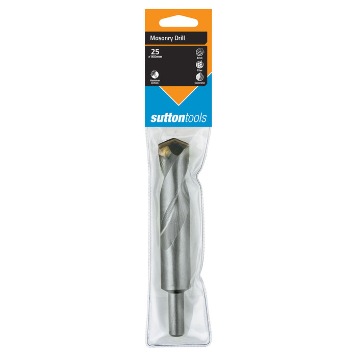Sutton Drill D601 25.0mm X 160mm Masonry Single Brick Carded