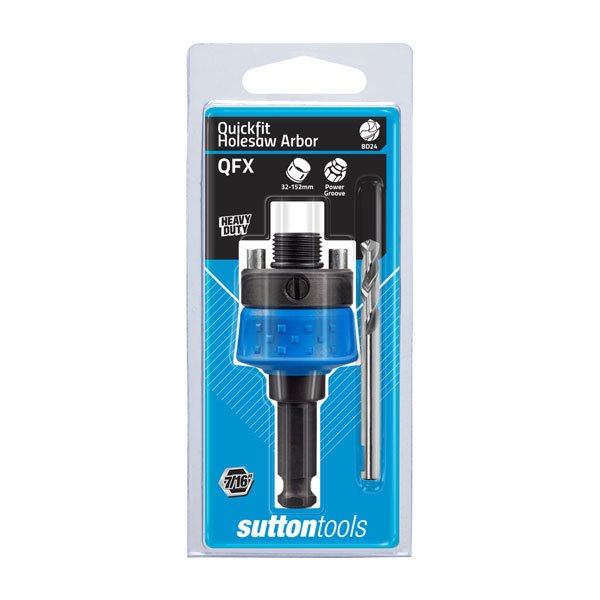 Sutton H103 QFX Arbor Quick Fit 5/8UNF Suit 32-152mm