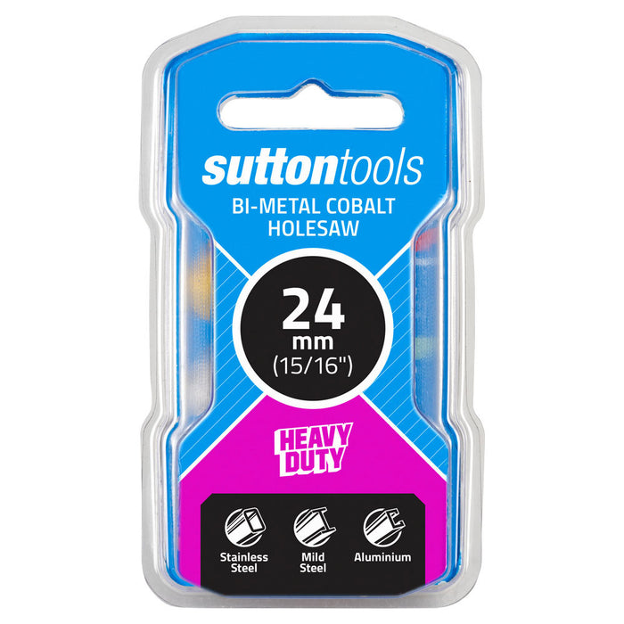 Sutton Holesaw H125 Bi-Metal Cobalt M42 24mm (15/16