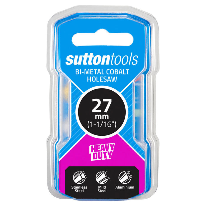 Sutton Holesaw H125 Bi-Metal Cobalt M42 27mm (1.1/16
