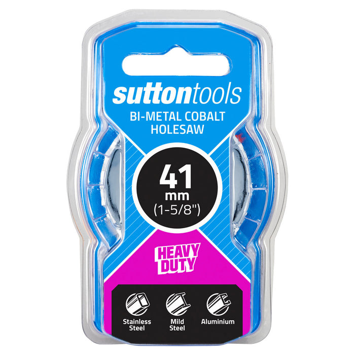 Sutton Holesaw H125 Bi-Metal Cobalt M42 41mm (1.5/8