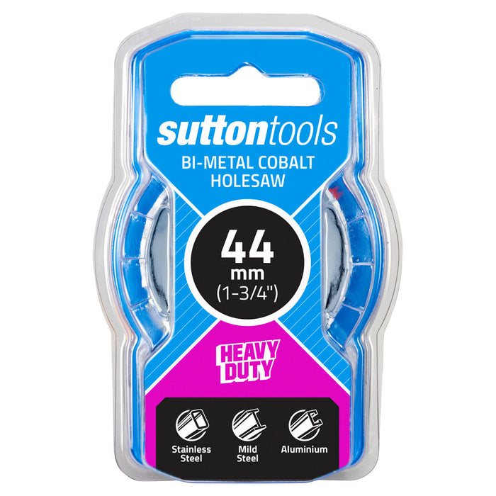 Sutton Holesaw H125 Bi-Metal Cobalt M42 44mm (1.3/4