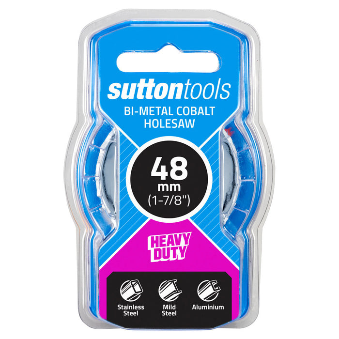 Sutton Holesaw H125 Bi-Metal Cobalt M42 48mm White