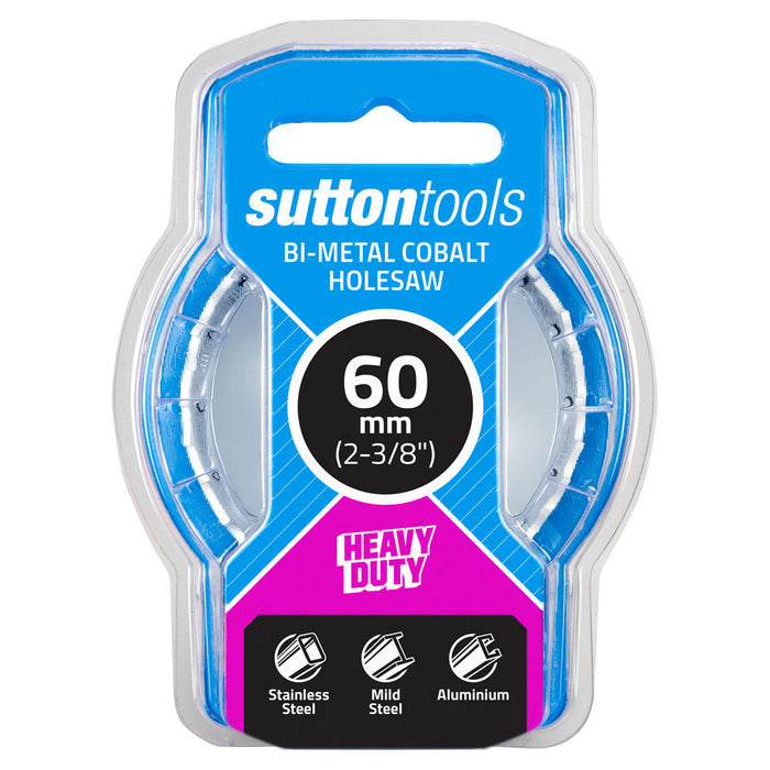 Sutton Holesaw H125 Bi-Metal Cobalt M42 60mm (2.3/8