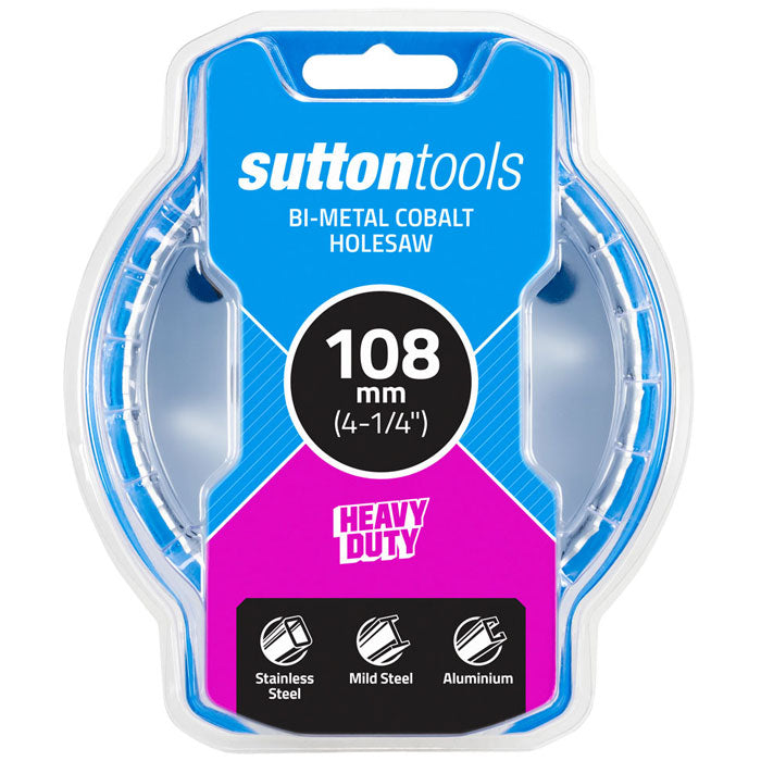 Sutton Holesaw H125 Bi-Metal Cobalt M42 108mm (4.1/4