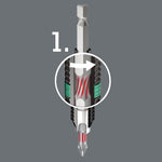 Wera 851/1 Phillips BiTorsion Bit PH1x25mm 056420
