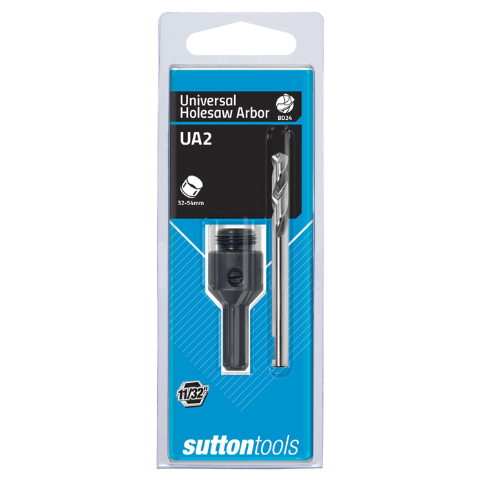 Sutton H112 UA2 Universal Holesaw Arbor Suits 32 to 54mm Diameters