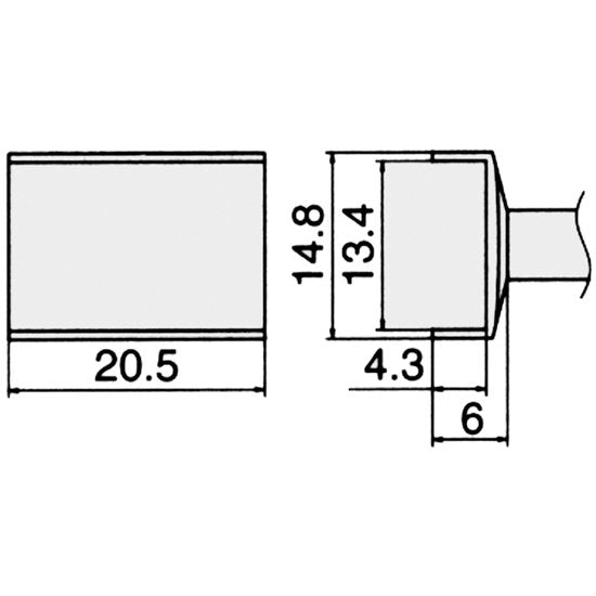 Hakko T12-1009 Soldering Tip