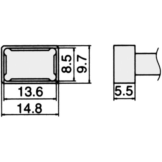 Hakko T12-1201 Soldering Tip