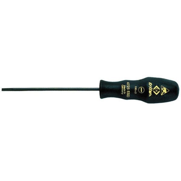 CK Triton ESD Screwdriver Slotted Parallel Tip 3x100mm