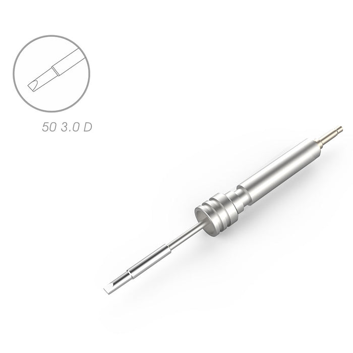 Atten T50-3.0D 50W Integrated Heater Solder Tip 3mm Chisel for GT Series & MS-900