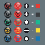 Wera 334 Slotted Screwdriver 2x12x250mm 110105