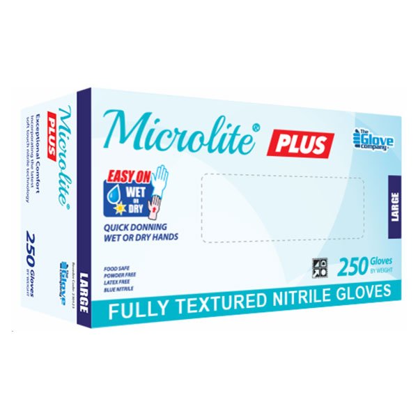 TGC Microlite Plus Disposable Gloves, Box of 250