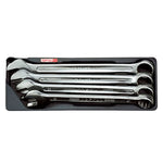 Toptul 4pc 15° Offset Super-Torque Combination Spanner Set