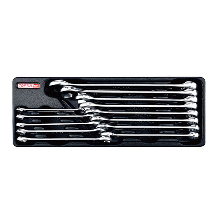 Toptul 13 Pce 15° Offset Standard Combination Spanner Set (Metric)