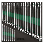 Toptul 26 Pce 15° Offset Pro-Line Combination Spanner Set - Metric (Modular Insert Tray System)