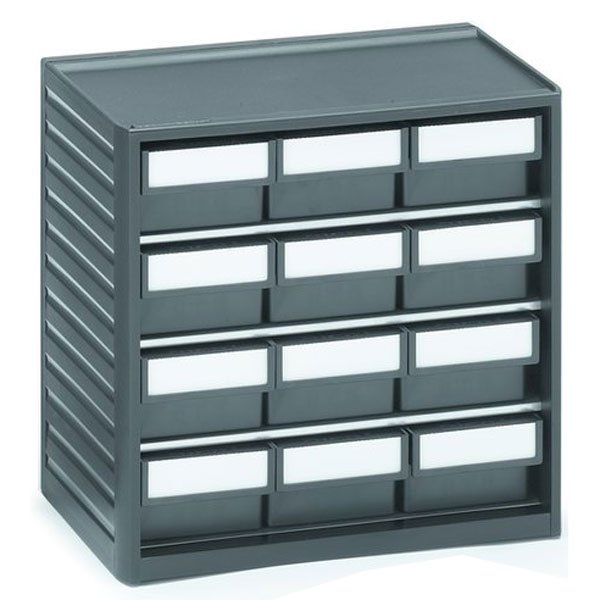 Treston ESD 12 Drawer Small Parts Storage Cabinet