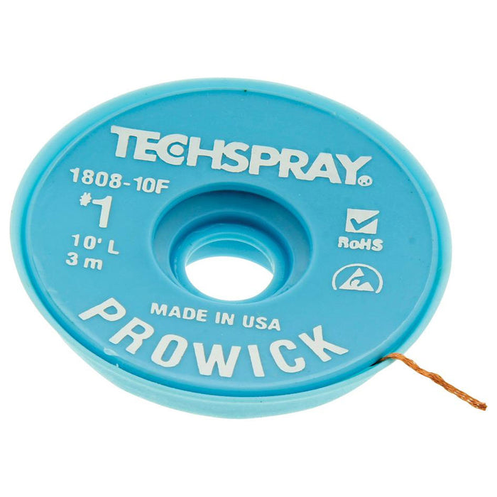 Techspray Pro Wick White Desoldering #1 Braid - AS