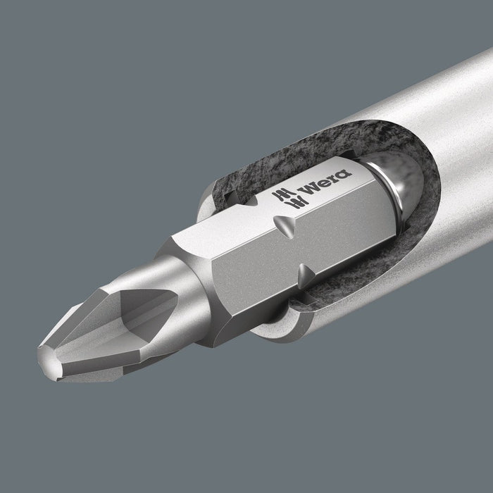 Wera 893/4/1 Universal Bit Holder with Stainless Sleeve 1/4