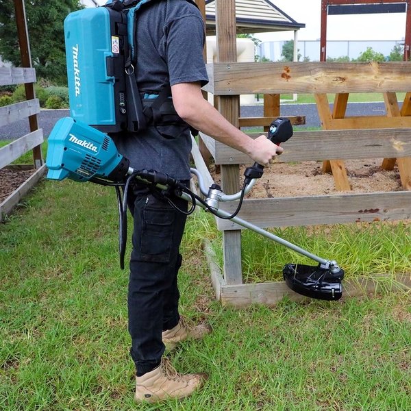 Makita Brushless Backpack Line Trimmer U-Handle - Tool Only