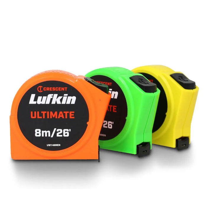 Crescent Lufkin Measuring Tape Ultimate 8m/26' x 25mm