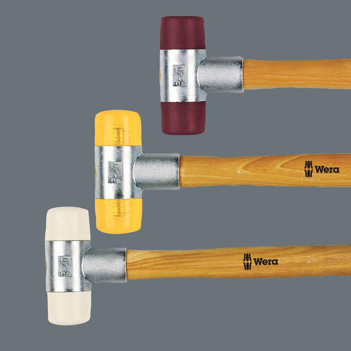 Wera 100 Soft-Faced Hammer With Cellidor Head Sections # 5x41mm 000025
