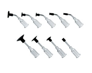 Virtual Industries Vacuum Tip Kit ESD Black Hi-Temp