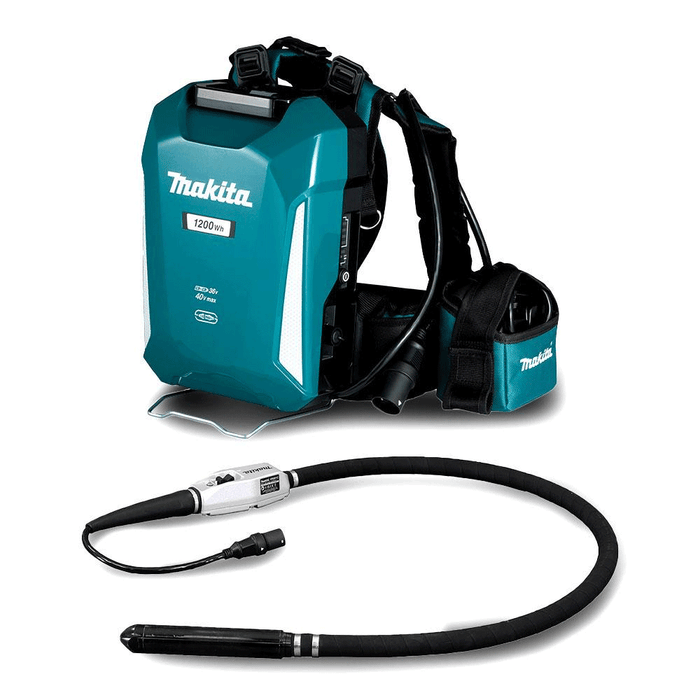 Makita Direct Connect 43mm Dia 1500mm Concrete Vibrator Kit