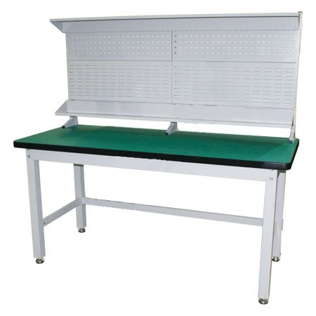 Industrial Work Bench & Backing Panel, 1000kg Capacity