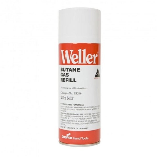Weller Butane Gas Refill 200gm For Sale Online Mektronics
