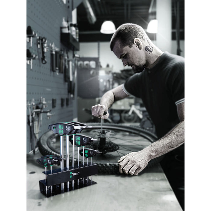 Wera T-Handle Bicycle Set 6 10 Piece 004174