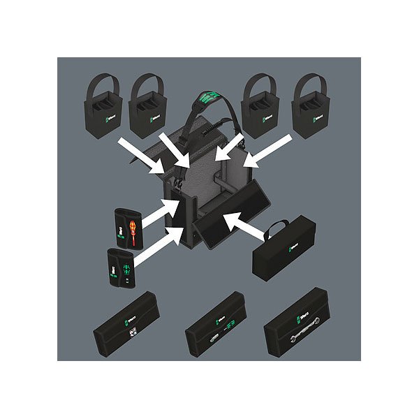Wera 2go 2 XL  Tool Container 004357