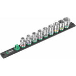 Wera Socket Rail C Imperial 1 Zyklop socket set. 1/2in drive