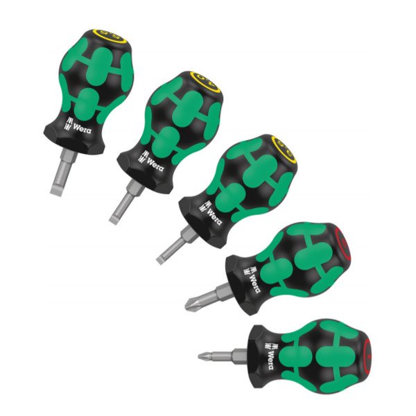 Wera Stubby PH/SL Screwdriver 5 Pce Set 008870