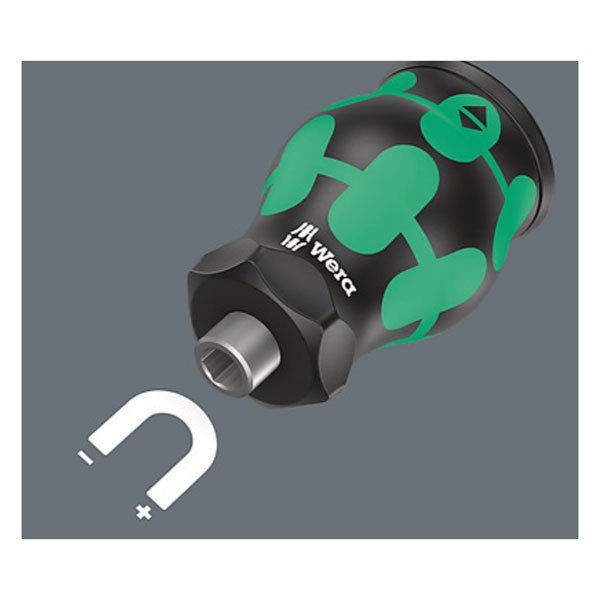 Wera Kraftform Kompakt Stubby Magazine 4 Bit Holding Screwdriver 008877