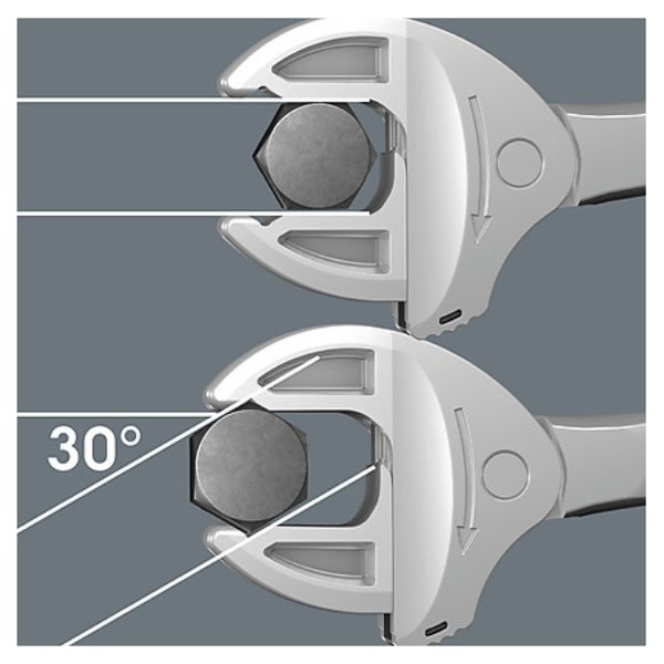 Wera 6004 Joker L Self-Setting Adjustable Spanner 020101