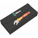 Wera 6004 Joker VDE 4 Set 1 Insulated Self-Setting Spanner Set, 4 Pce