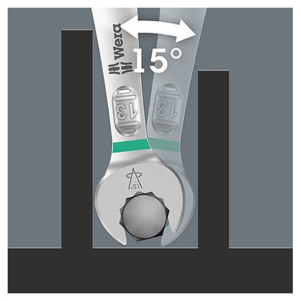 Wera 6003 Joker 15mm Combination Spanner 020206