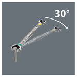 Wera 6002 Joker Double Open-Ended Spanner 24mm + 27mm 020262