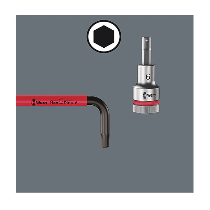 Wera 3950 Multicolour Hex L-Key Imperial Stainless 5/32