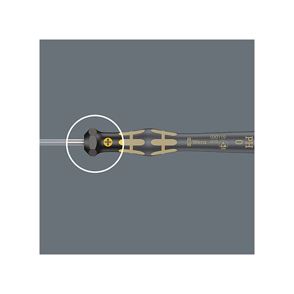 Wera 1567 TorxÂ® ESD Precision Screwdriver TX3x40mm 030159