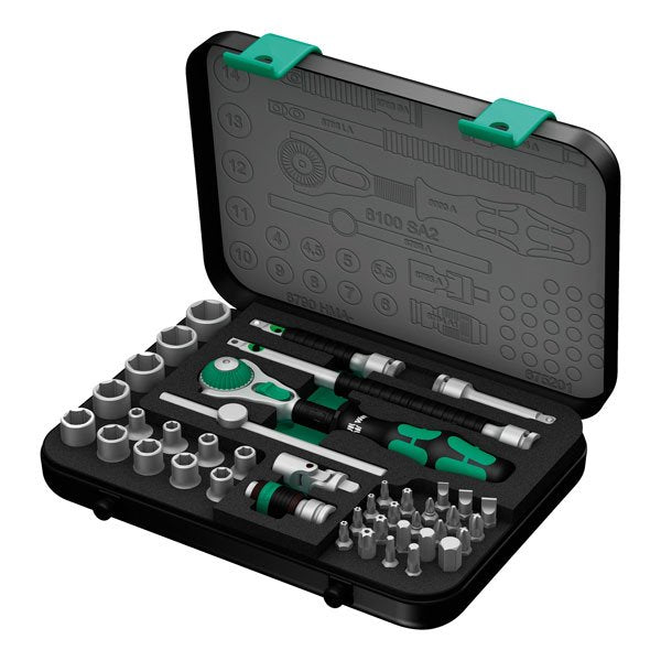 Wera 42 Piece Zyklop Speed Ratchet 1/4