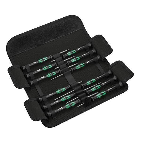 Wera 12 Piece Kraftform Precision Screwdriver Set 073675