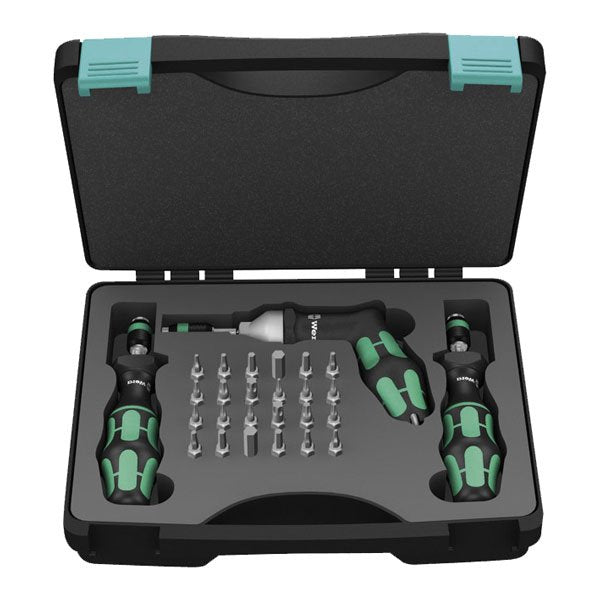 Wera 0.3-6 Nm Adjustable Torque Screwdriver Set 074739